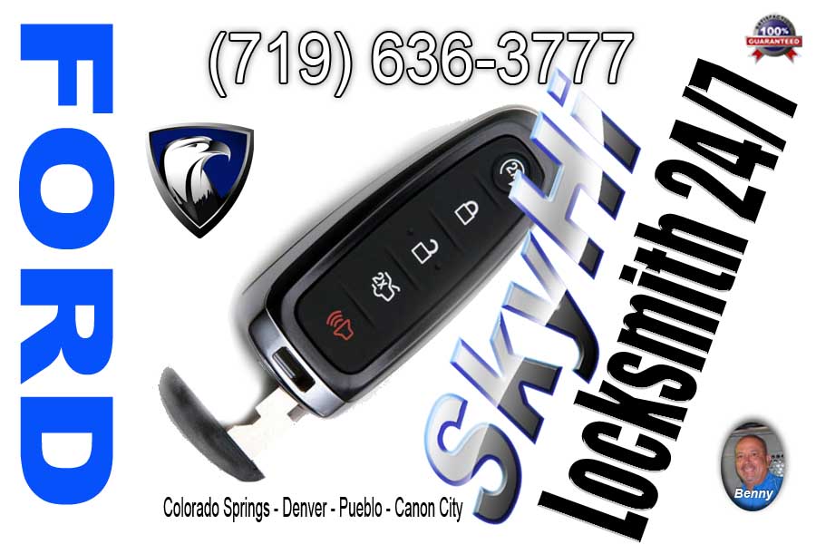 4 Button Ford Remote Key