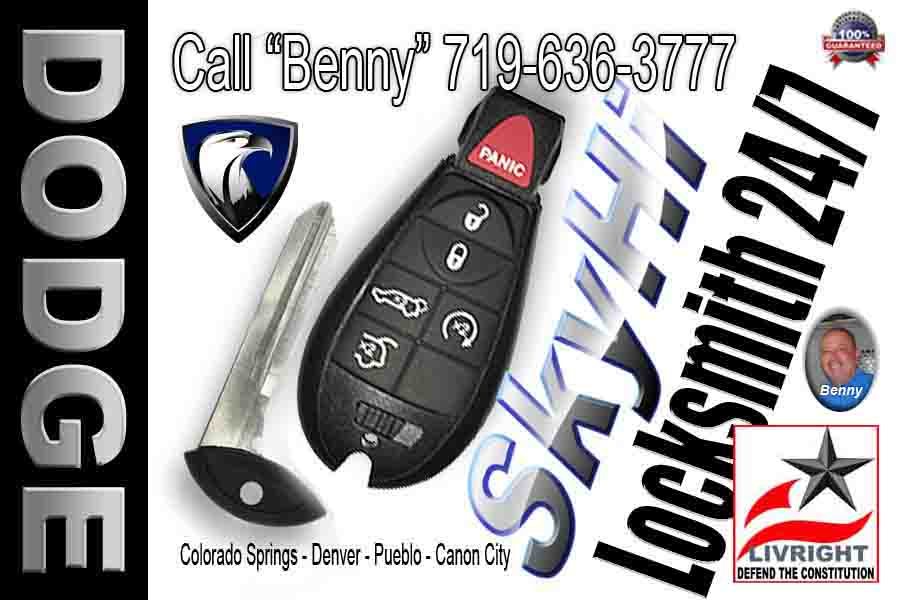 Dodge FOB Door Lock Hatch Release Side Door Engine Start